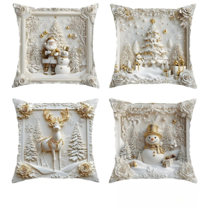 Linen Cushion Suitable for All Kinds of Furniture Pillow Case Decorative Unique Holiday Quality