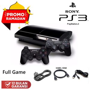 PS3 Fat cfw 4.88 Hardisk 250GB 2 stcik full game