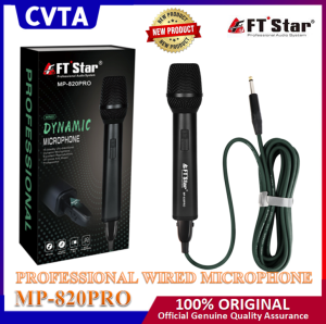 FT Star MP-820 Pro Dynamic Microphone High-fidelity Unidirectional Wired Microphone