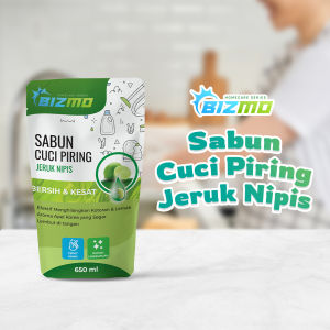 Bizmo Sabun Cuci Piring Aroma Jeruk Nipis 650 ml