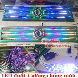 12v-24V Led dán Calăng xe tải nháy đuổi 150 hiệu ứng tự chọn điều khiển App chống nước có băng dính dán dễ thi công  trang trí xe đẹp long lanh LED calang led galangLed Trang trí