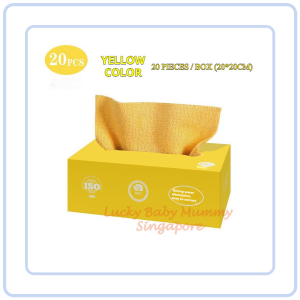 【Pure Care】 Disposable Microfibre Cleaning Cloth Multi-Purpose Kitchen Wipes for Home Use