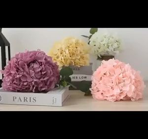Hoa Cẩm Tú Cầu Giả Cao Cấp Kèm Cành Rời Bó Hoa Nhân Tạo Decor Nhà Cửa Đám Cưới Bàn Tiệc