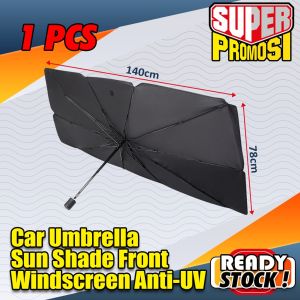Foldable Car Windshield Sun Shade Umbrella Car UV Cover Sunshade Heat Insulation Front Window Interior Protection
