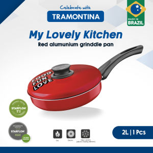 Tramontina 24cm Panci Penggorengan dengan Tutup My Lovel Kitchen - 1pcs