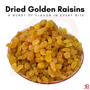 Dried Golden Raisins | Buah Kismis Kuning Keemasan