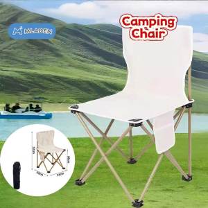 MLADEN Foldable Camping Chair Outdoor Beach Picnic Fishing Camping Stool Lipat Kerusi 折叠椅