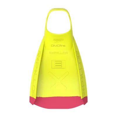 SPEEDO MEN & WOMEN DMC REPELLOR X FIN YELLOW/RED_ 8-E000273003