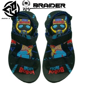 SENDAL GUNUNG ANAK LAKI-LAKI TALI BELAKANG KARAKTER BOBOBOY SANDAL GUNUNG ANAK LAKI-LAKI SUPER HERO BRAIDER SUPER KUAT DIBAWAH 7TAHUN