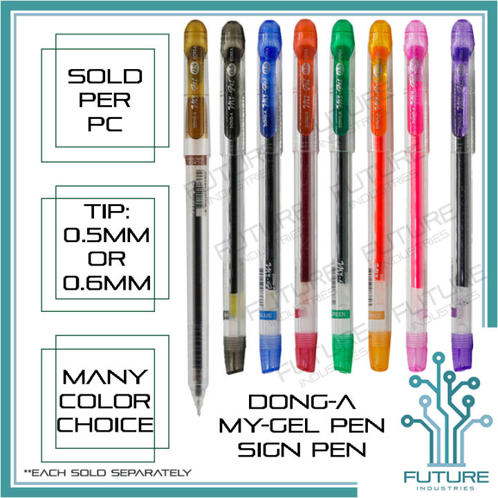 Dong Zero Pen, 0.3 Mm Pen, 3 Pens, Gel Pen
