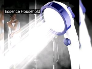 Turbo Pressure Shower Head with on/off button