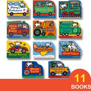 [SG STOCK] Maisy Go with Maisy Vehicle Board Books (11 Books Set) Kids English Story Books
