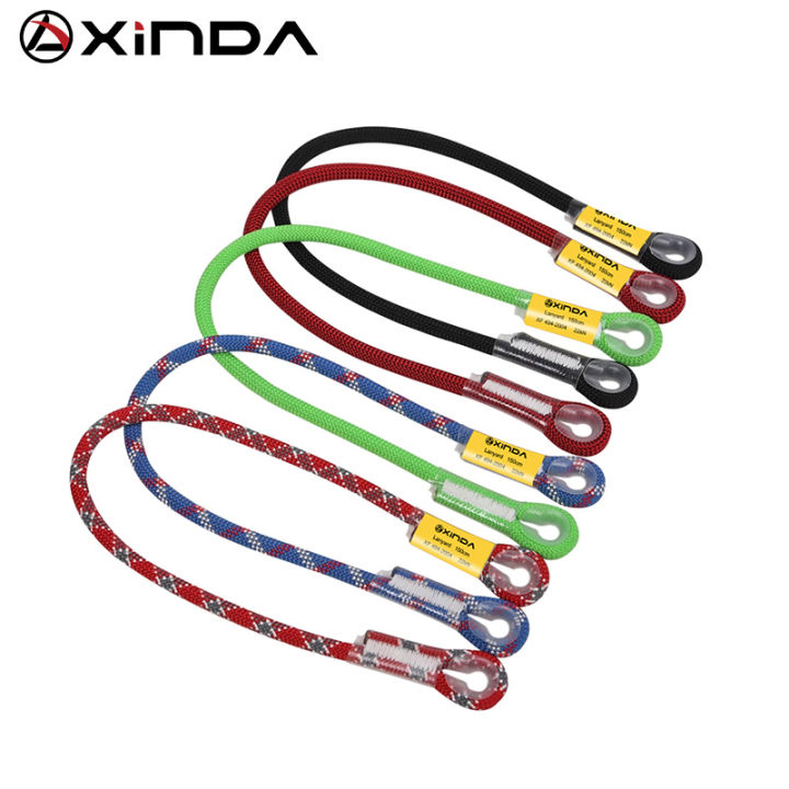 Xinda Professional Rock Climbing 10.5mm Static Rope Lanyard Protective