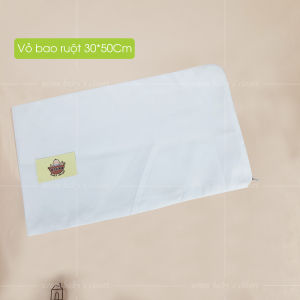 [HỎA TỐC] Vỏ bao ruột gối nằm áo lõi gối trắng có khóa kéo vải poly mềm - GBR Urombaby