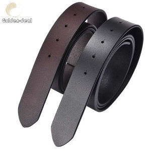 【Ready Stock】Men Belt Strap 3.7cm New Fashion Belt Strap For Men Mens Genuine Cow Leather Belt Strap Male Pin Buckle Belts Strap for Men Man (only Strap no buckle )