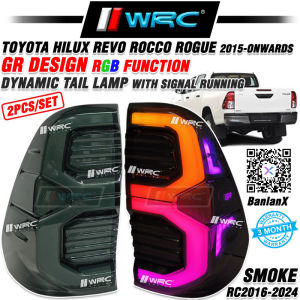 Toyota Hilux Revo Rocco Rogue 2015 - 2025 GR RGB Function Dynamic Tail Lamp With Signal Running ( RC2016-2024 )