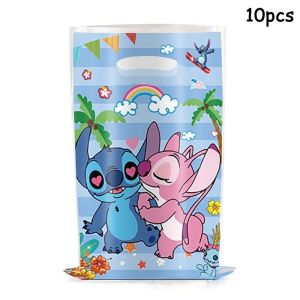 Lilo Stitch Theme Party Supplies Tableware Set Paper Cups Plates Tablecloth Balloons Baby Shower Birthday Party Decoration