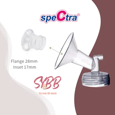 Spectra Flange 28mm - Insert 24mm or 21mm ( breast pump accessories )
