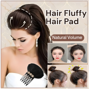 Fluffy Hair Pad Clip-In Hair Piece For Updos Buns Undetectable False Hair Natural Looking Hair Extensions For Women