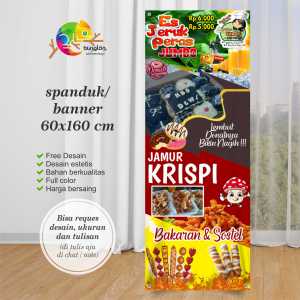 Cetak Spanduk Banner Aneka Es Segar Dan Aneka Jajanan