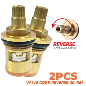 43MM Replacement Faucet Valve Core Brass Ceramic Tap Quarter Turn Cartridge Bathroom Accessories Alat Ganti Paip Sinki
