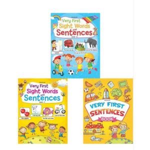 Phonics Book/Very First Sight Words Sentences for Kids Age 4- 8 Yrs old
