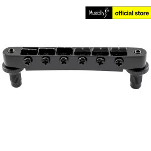 Wilkinson M Series 52mm(2-3/64 inch) String Spacing Nashville Style Tune-o-matic Bridge for Les Paul SG Style Electric Guitar