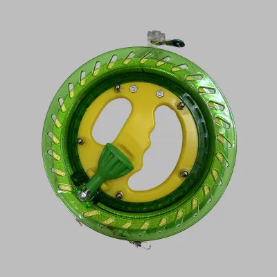 18cm Crystal Kite Reel with 300m 60lbs Waxed line