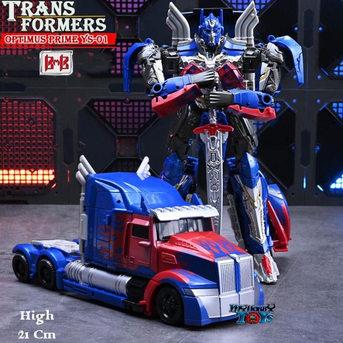 MAINAN ROBOT ACTION FIGURE TRANSFORMERS BMB YS-01 OPTIMUS PRIME