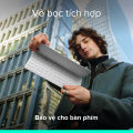 Bàn phím Bluetooth Logitech Slim Keys To Go 2 - Siêu mỏng nhẹ 222g, kết nối đa thiết bị, Windows, MacOS. 