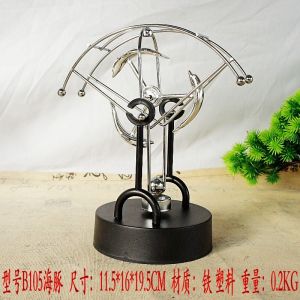 [GOOD] Special Offer Metal Crafts Fan-Shaped Permanent Motion Instrument Chaos Swing Sports Table Student Kids Toys Home Decoration