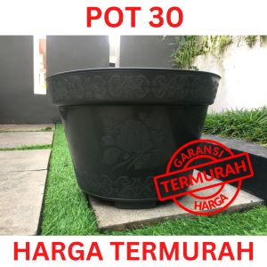 Pot Bunga Plastik uk 30