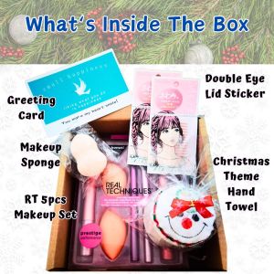 Christmas Gift Box Real Technique Makeup Set Christmas Gift Set Gift Box for Woman Beauty Sets Gift Box