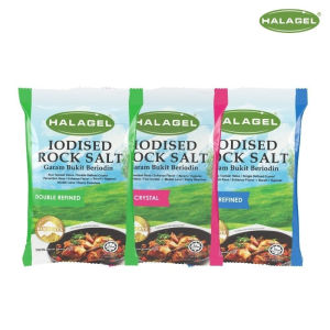 HALAGEL Garam Bukit Himalaya Himalayan Pink Natural Rock Crystal Salt Garam Halus Fine Salt (400g)