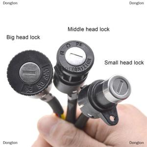 [COD] Donglon Ignition Switch Key Power Lock Universal Electric Bicycle Biking Portable Dustproof Cycling Parts for Electric Scooter