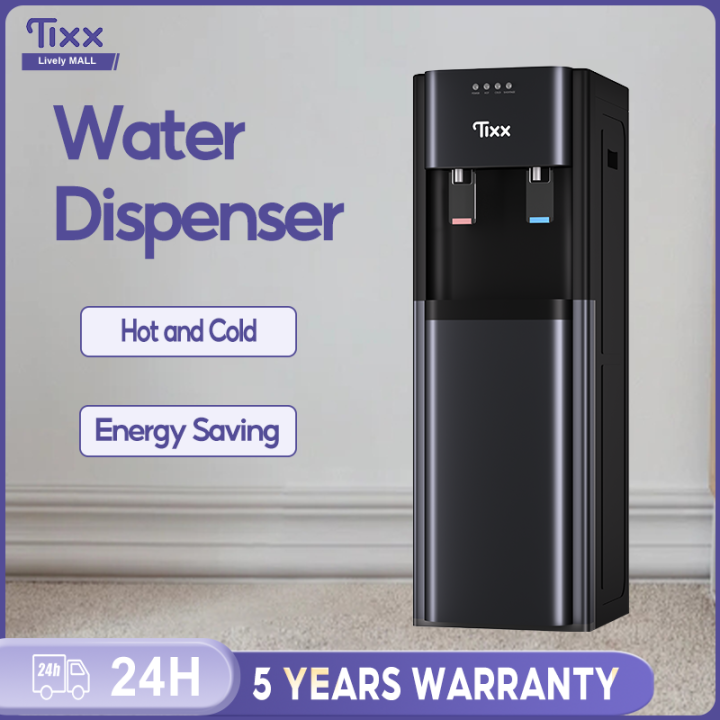 Tixx Water Dispenser Hot and Cold Freestanding Water Cooler Bottom Load ...