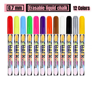 Acrylic Marker Set 8Pcs Non Toxic Liquid Chalk Christmas DIY Graffiti Marker Pens Advertising Pen Blackboard Graffiti Pen(3/6/10mm)