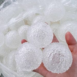 DAWEIF Flexible DIY Empty Ball Skin Soft TPR Slow Rebound DIY Pressure Ball Kit Creative 4/6cm Handmade Ball Skin Adults Beginners