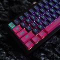 คีย์บอร์ด2077 Cyberpunk Keycap ด้านข้างสลักลายรองเท้าฟุตบอล129คีย์ PBT โปรไฟล์เชอร์รี่ PBT การระเหิดห้าด้านสำหรับสวิตช์ MX เชอร์รี่คีย์บอร์ดแบบกลไก DIY ปรับแต่งตามสั่ง RK IKB. 