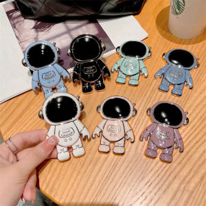 Giá Đỡ Điện Thoại Di Động Phi Hành Gia Mạ Điện Ba Chiều 3D Sang Trọng Giá Đỡ Điện Thoại Di Động Hoạt Hình Thời Trang Giá Đỡ Điện Thoại Di Động TPU Cứng Gấp Được