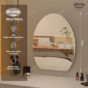 -SG Seller-READY STOCK  Smart led Makeup mirror Desktop wall hanging Vanity Mirror Bathroom Mirror anti-fog Mirror