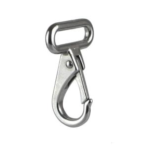 Metal Swivel Clasps Lanyard Snap Hook with Keys Rings Hooks Lobster Claw Clasp for Keychains Lanyard