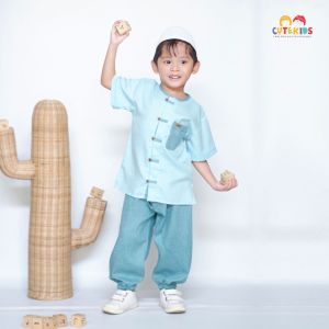 Cutekids Setelan Koko Bayi dan Anak Laki Laki Umur 3 Bulan - 6 Tahun Kemko Anak