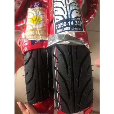 Vỏ lốp xe CamelT900 size 60/90/14-70/90/14 gắn xe tay ga