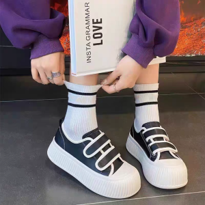 Sneakers 365 COD 114 Sepatu Velcro Casual Look and Elegant Wanita Import Premium