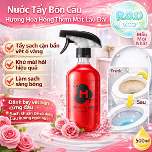 Nước Tẩy Bồn Cầu Hương Hoa Hồng Đậm Đặc Làm Sạch Vết Bẩn Chuyên Dụng Cho Nhà Vệ Sinh