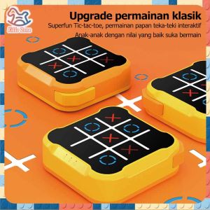 【Pengiriman Cepat】Tic Tac Toe Digital game Mesin Permainan Elektronik Dapat Melatih Daya Ingat dan Konsentrasi Anak Hadiah Anak