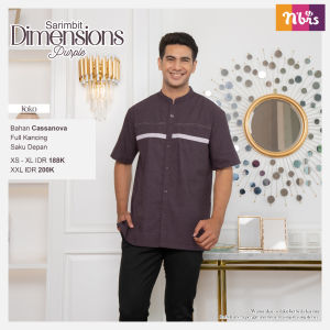 SARIMBIT NIBRAS DIMENSIONS LIGHT PURPLE SARIMBIT FAMILY TERBARU