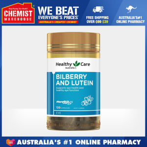 Healthy Care Bilberry Lutein 120 Capsules Maintain Healthy Eyesight Aid Eye Adaption to Variations in Light Intensity and Night Vision Chemist Warehouse