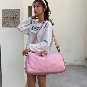 1Pcs Yoga Mat Bag Large Capacity Waterproof Gym Handbags with Shoulder Strap Women Men Travel Sports Swimming Fitness Tote Bags